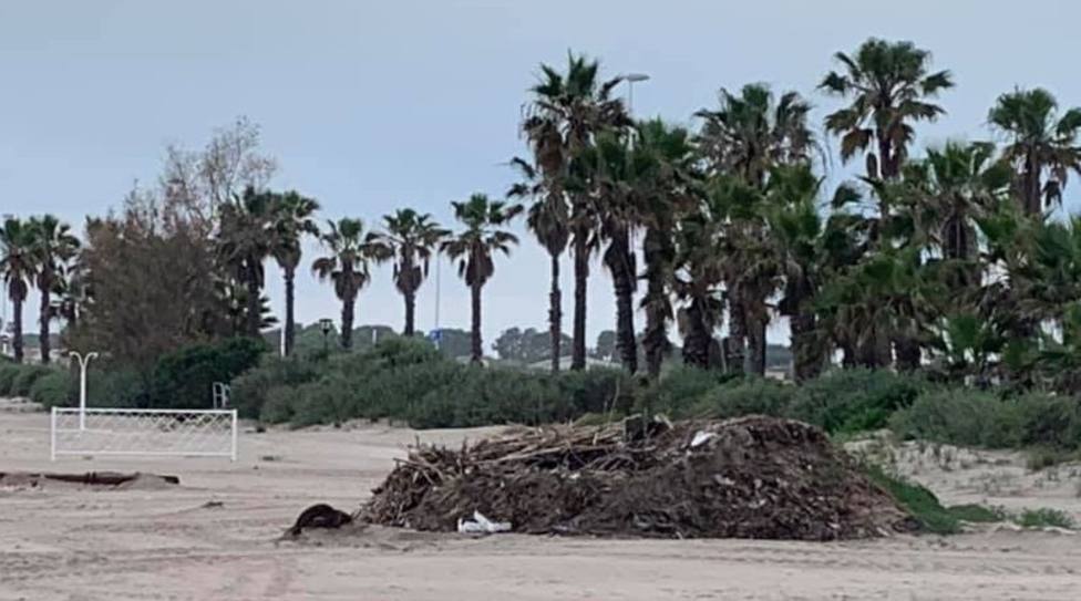 Las playas de la ciudad de Castellón aún no están acondicionadas
