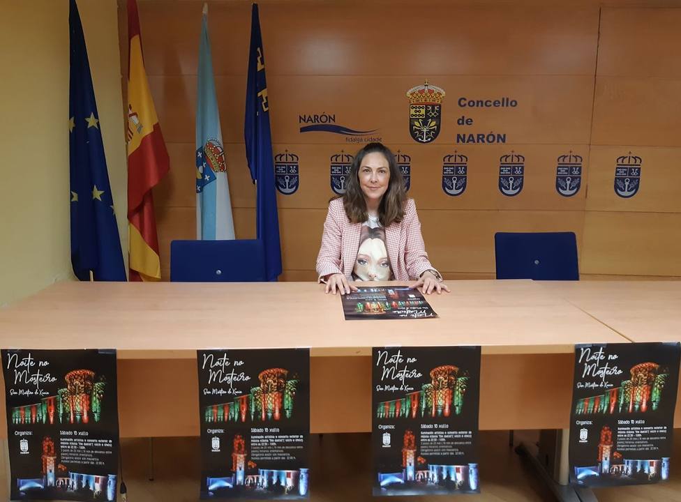 La concejala Natalia Hermida presentó el programa desde el concello. FOTO: Concello de Narón