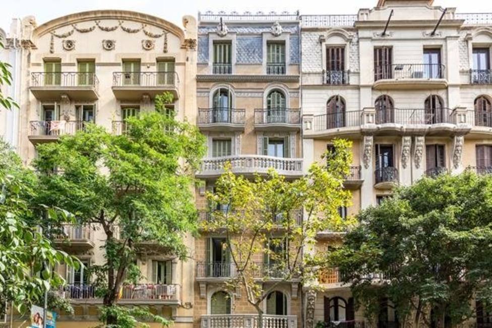 Un 26,4% de los pisos en alquiler en Barcelona son de propietarios con más de 15 viviendas