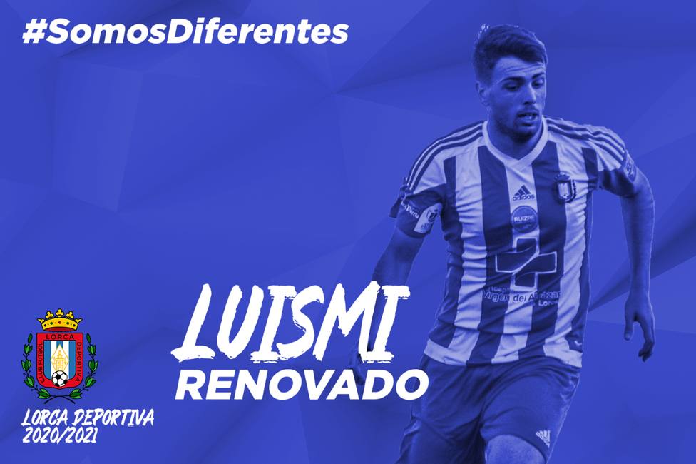 Luismi renueva con el CF Lorca Deportiva