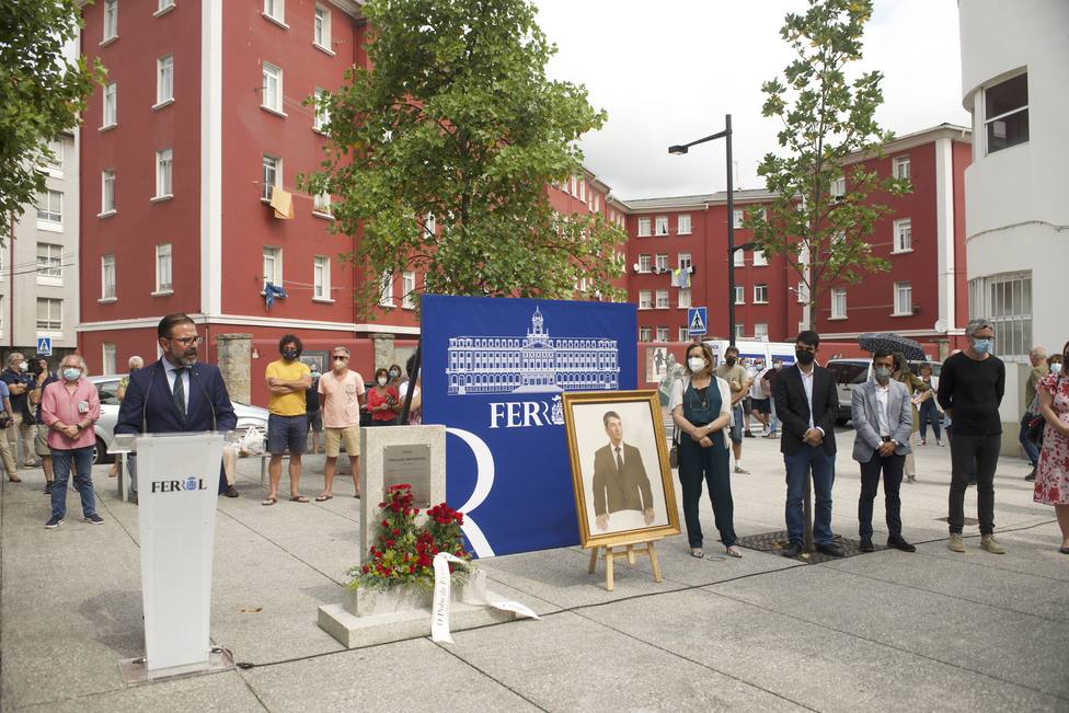 La plaza da Auga de Canido pasa de denominarse Fernando Miramontes - FOTO: Concello de Ferrol