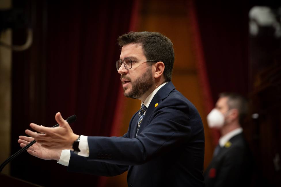 Aragonès está convencido de que las negociaciones con el Gobierno terminarán con una Cataluña independiente