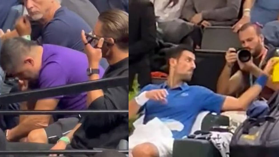 Djokovic, envuelto en un polémico vídeo por una enigmática bebida