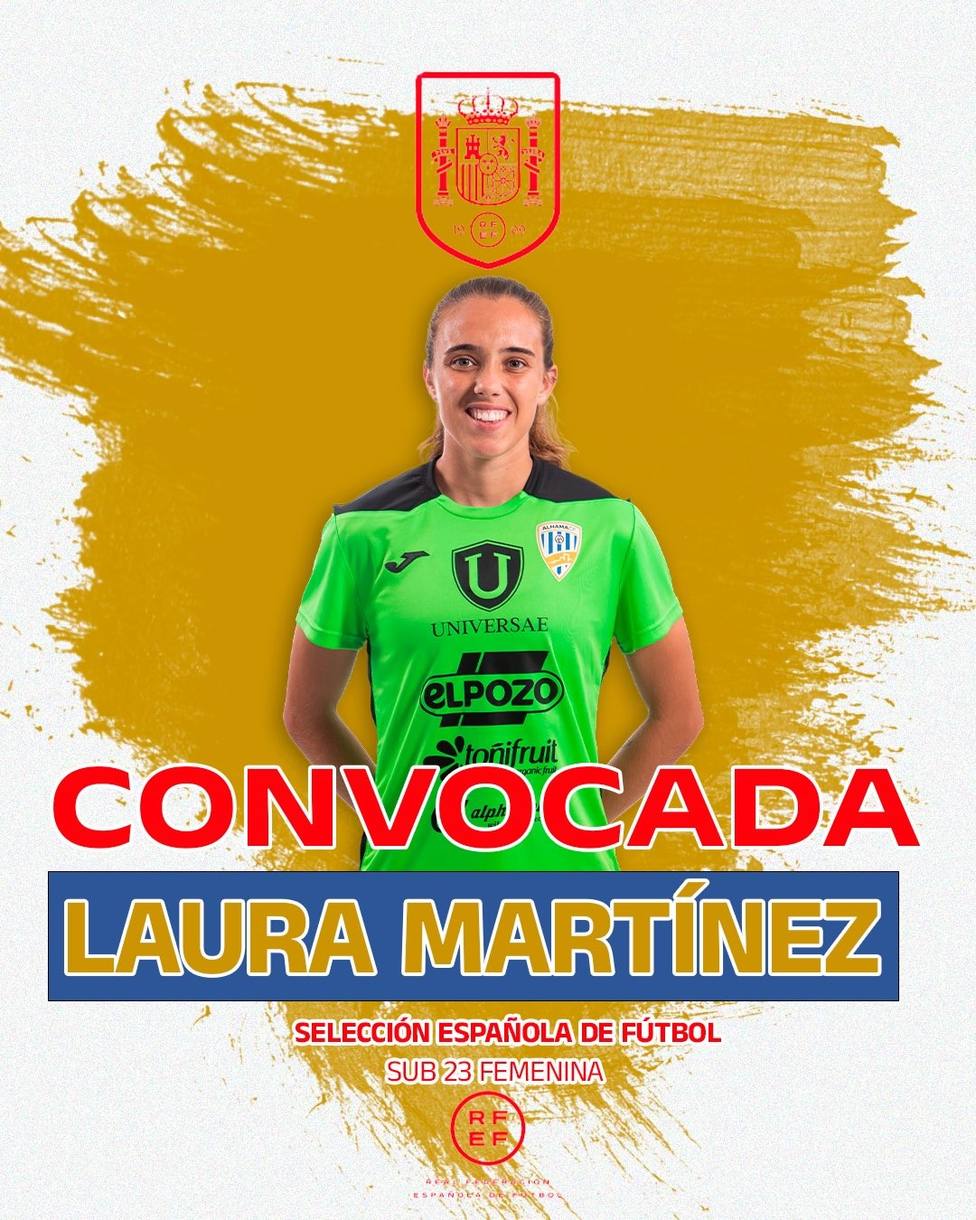 Laura Martínez, convocada con España sub 23