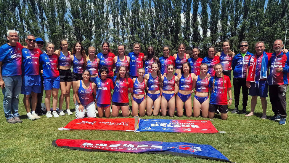 Las chicas del Atletismo Delsur Cooperativa La Palma ascienden a Primera División