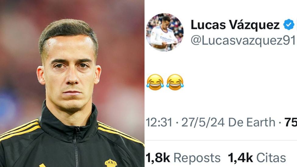 El tuit misterioso de Lucas Vázquez tras la lista de De la Fuente que minutos después borró