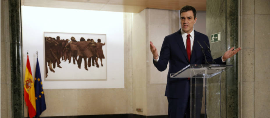 Pedro Sánchez, líder del PSOE. Reuters