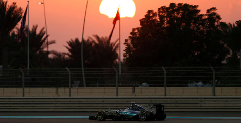 Rosberg vence en Abu Dhabi (foto:Reuters)