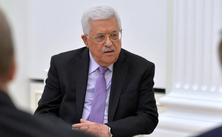El presidente palestino, Mahmoud Abás