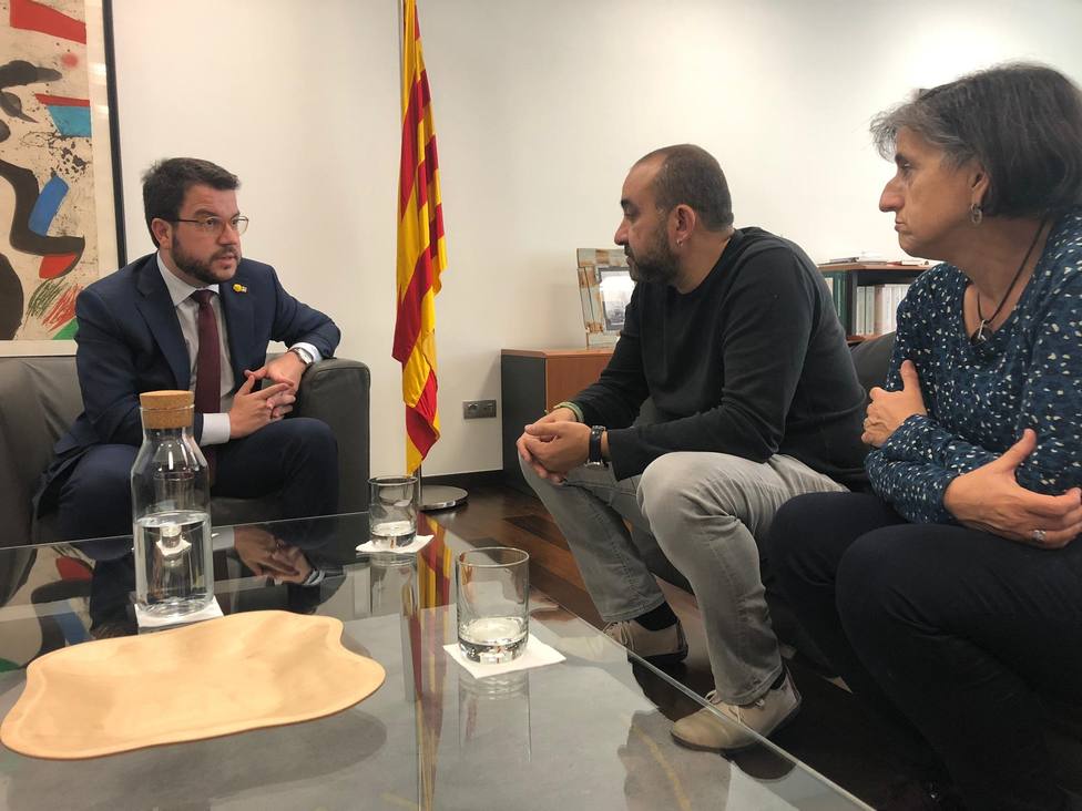 El líder de CC.OO. se reunió con Junqueras y Aragonés y les pide apoyo al Gobierno de Sánchez