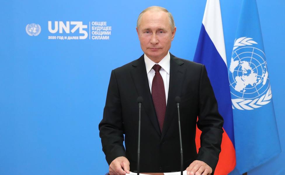 Putin addresses 75th session of UN General Assembly from Moscow