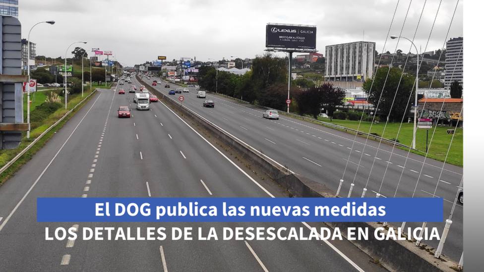 El DOG publica las nuevas medidas en vigor en Galicia desde el viernes