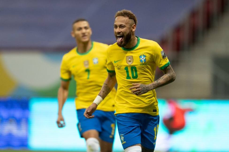 Neymar lidera el triunfo de Brasil