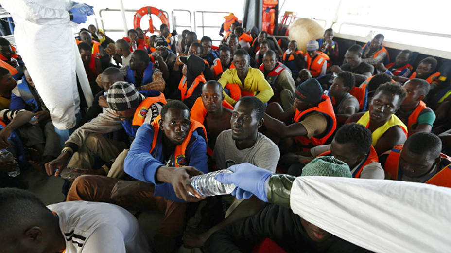 Tragedia migratoria en el Mediterráneo | Foto: EFE