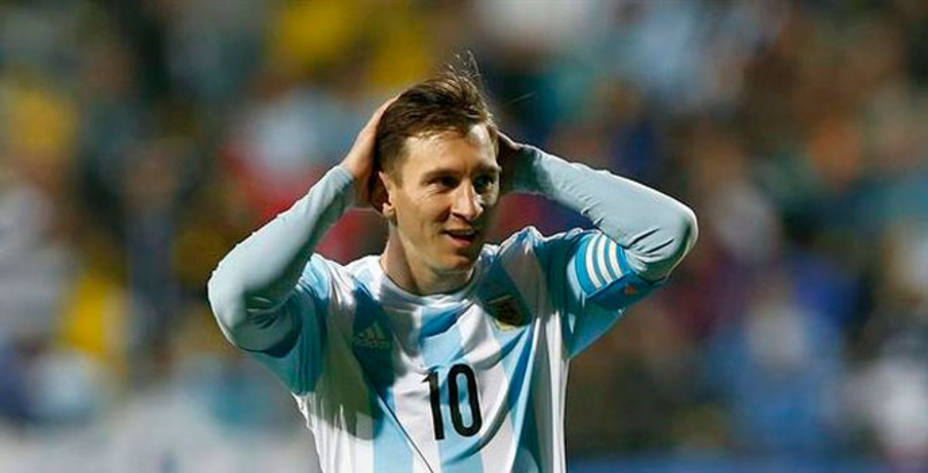 Messi con la selección argentina. (Foto: EFE)