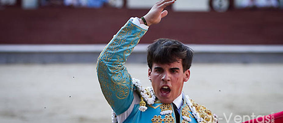 Gonzalo Caballero volvió a destacar en la plaza de toros de Las Ventas. LAS-VENTAS.COM