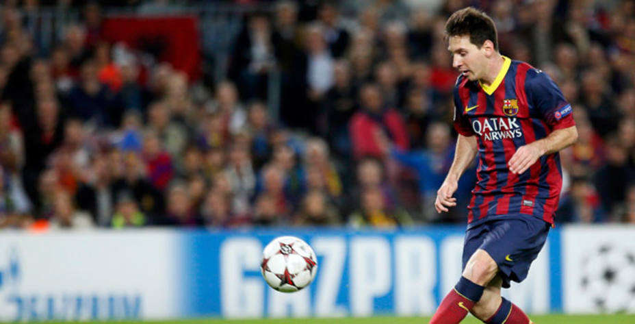 Messi, delantero del Barcelona, se recupera de su lesión. REUTERS