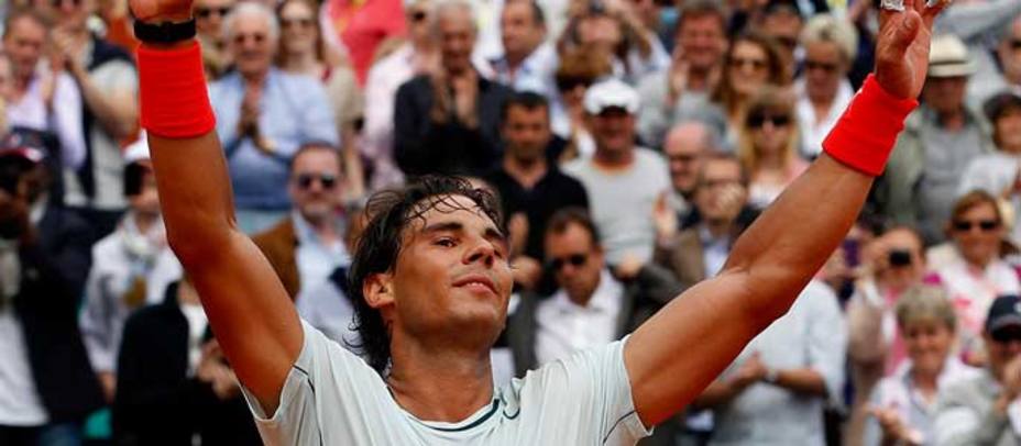 Rafa Nadal celebra su octavo triunfo en Barcelona (Reuters)