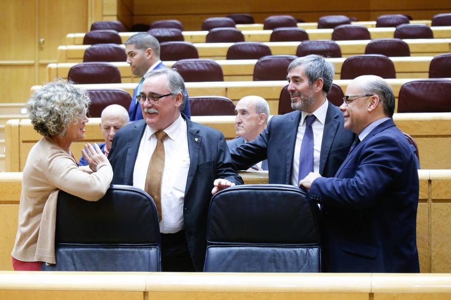 La comisión de CCAA del Senado aprueba el Estatuto canario con el voto en contra de Podemos y la abstención de Cs