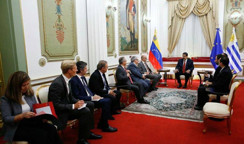Maduro defiende su oferta de diálogo ante el Grupo de Contacto impulsado por la UE