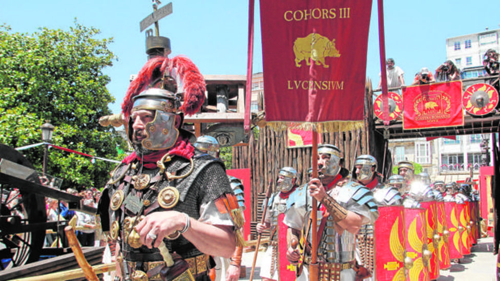 El Arde Lucus es ya una de las fiestas con más tradición en la ciudad de Lugo