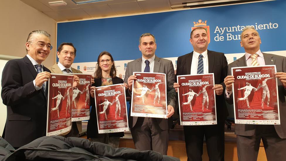 Burgos se convierte durante una semana en sede mundial de la esgrima