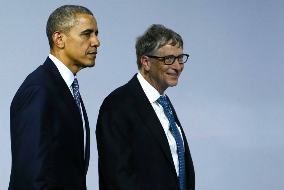 Obama y Bill Gates