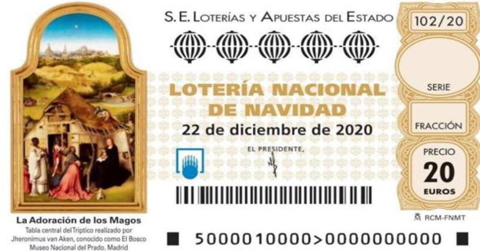 Décimo Lotería de Navidad de 2020