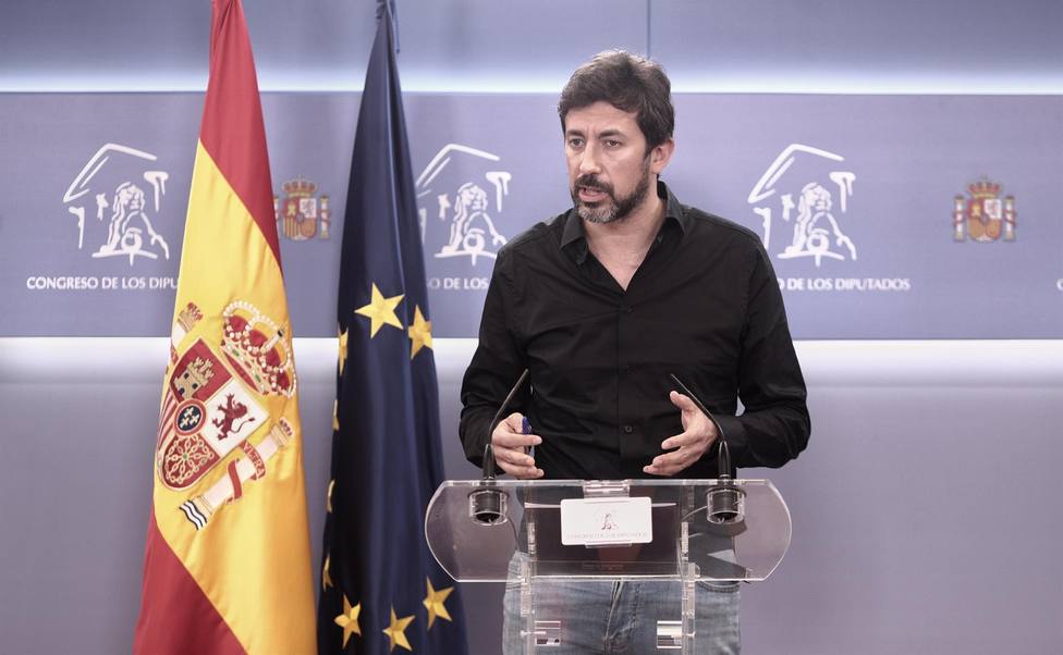 Gómez Reino es diputado por A Coruña de Unidas Podemos - FOTO: Europa Press