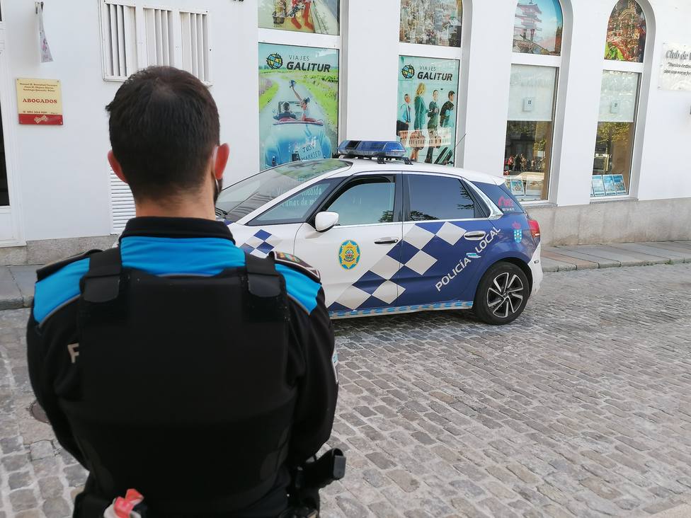 Foto de archivo de un agente de la Policía Local de Ferrol