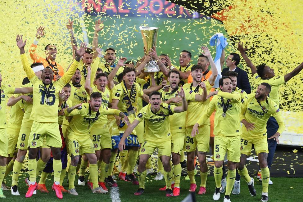 El Villarreal campeón de la Europa League tras superar al Manchester United