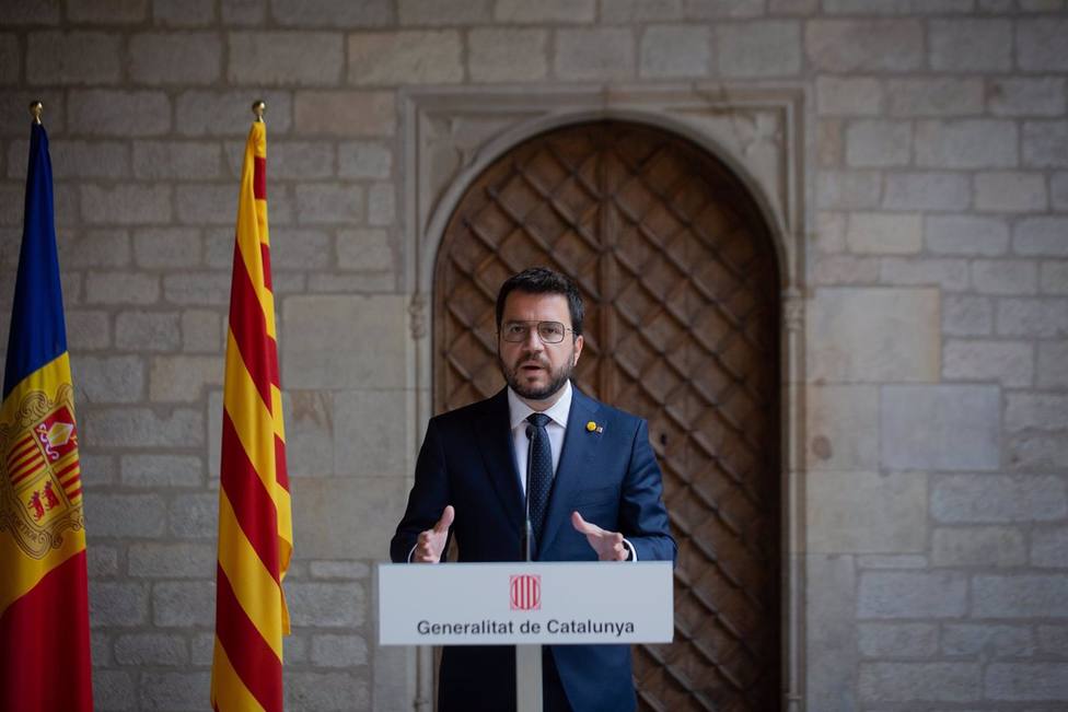 Aragonès se muestra confiado que el Gobierno no recurra el fondo para las fianzas del Tribunal de Cuentas
