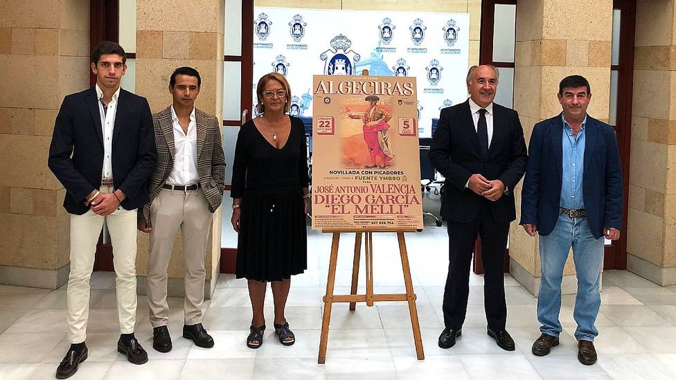 Acto de presentación del cartel de la novillada picada que programa Algeciras