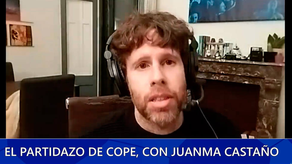 Dani Senabre interviene en El Partidazo de COPE, con Juanma Castaño