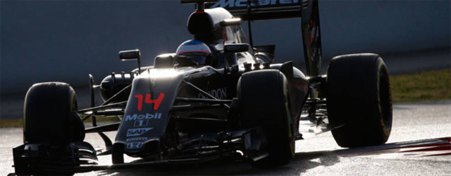 Fernando Alonso, piloto de McLaren, este martes, en Montmeló. REUTERS