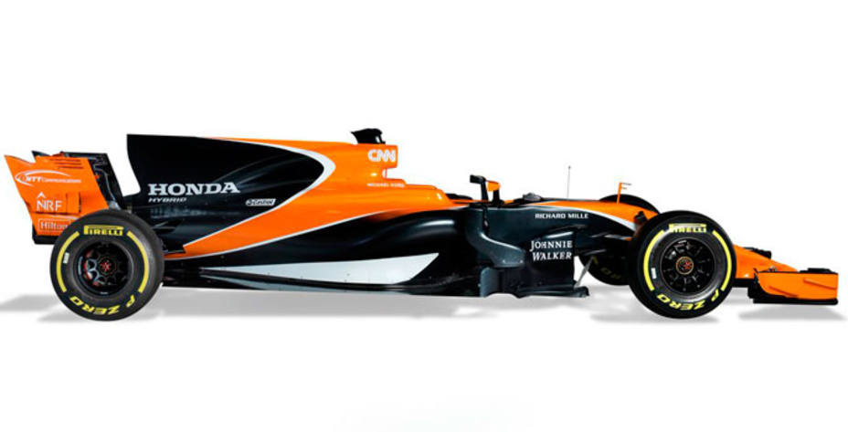 El naranja será el color predominante en el nuevo MCL32, el monoplaza de Alonso en 2017. @McLarenF1.