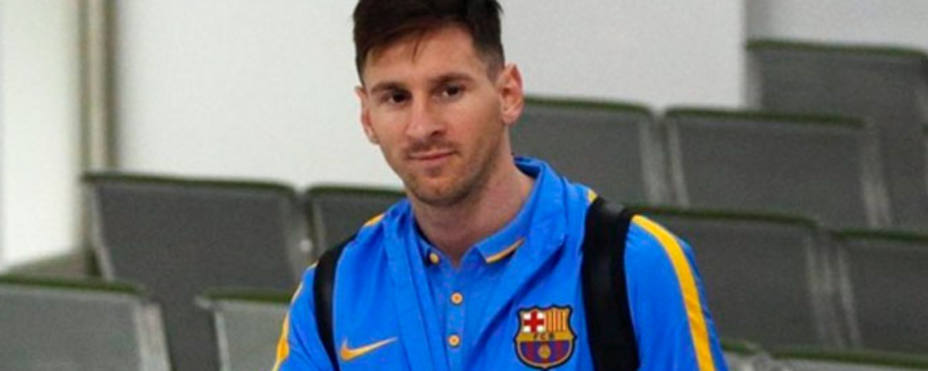Leo Messi, protagonista de incidentes en el aeropuerto. REUTERS