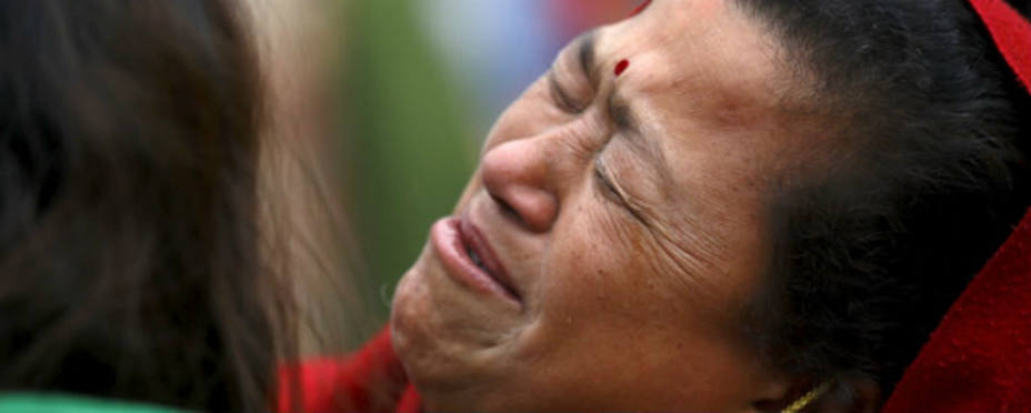 Esta es la imagen del sufrimiento, del dolor. Reuters