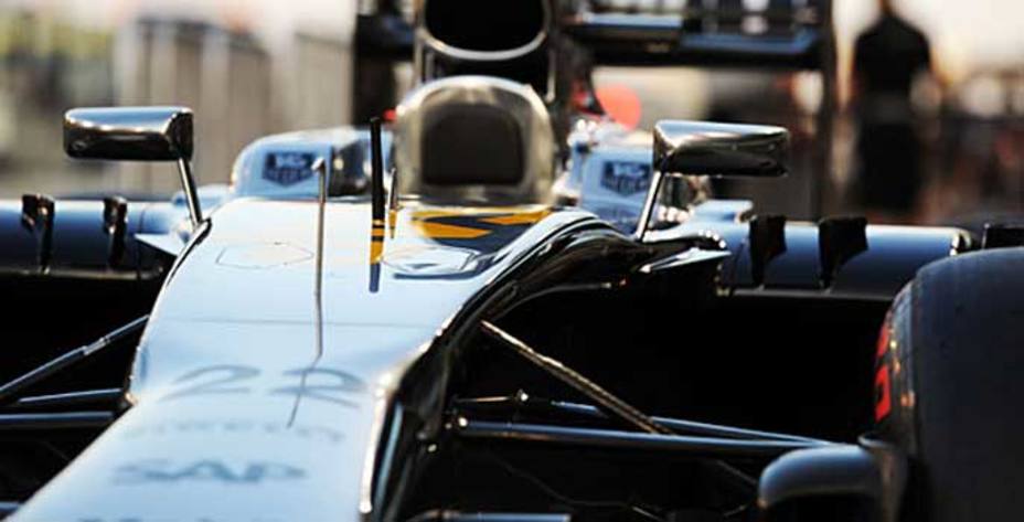 Imagen del MP4-29H que pilotará Fernando Alonso.
