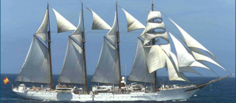El buque Juan Sebastián Elcano. www.armada.es