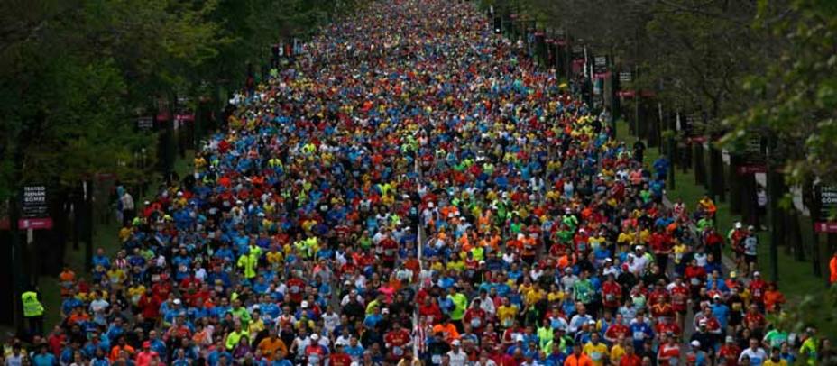 Numeroso corredores han particpado en la prueba madrileña (Reuters)