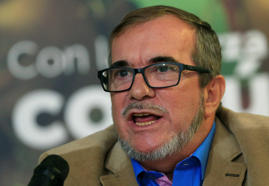 Rodrigo Londoño, conocido como Timochenko, líder del partido de las FARC. REUTERS
