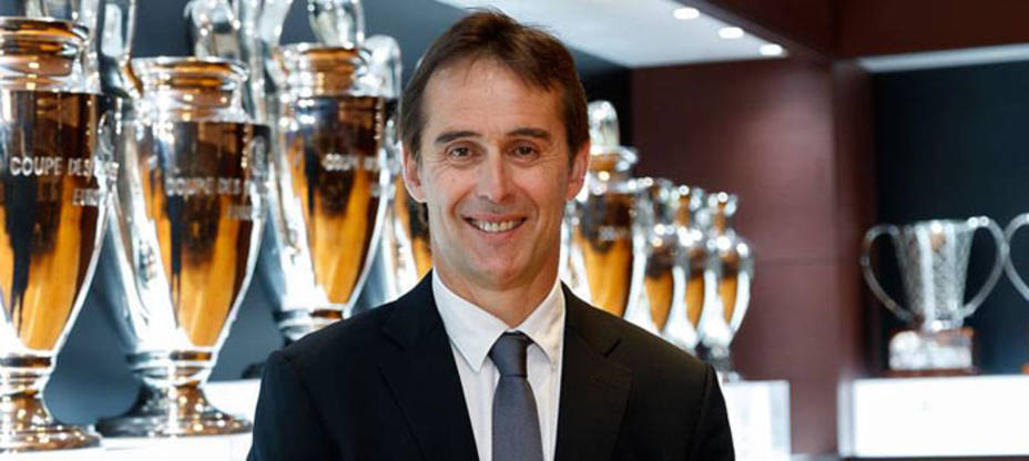 Julen Lopetegui, entrenador del Real Madrid