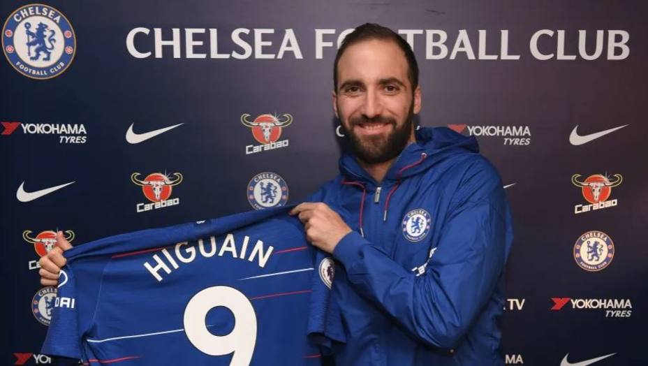 El Chelsea hace oficial el fichaje de Higuaín
