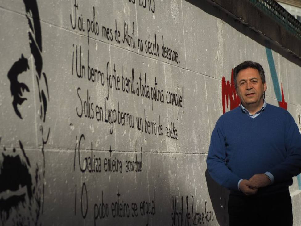 Lugonovo crítica al PP por llamar “pintada independentista” a un mural sobre los Mártires de Carral
