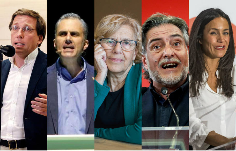 La capital en juego: estos son los candidatos que optan a liderar el Ayuntamiento de Madrid