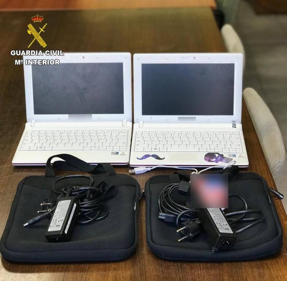 La Guardia Civil detiene a tres personas por por el robo de ordenadores en el CRA de Santa Marina de Torre