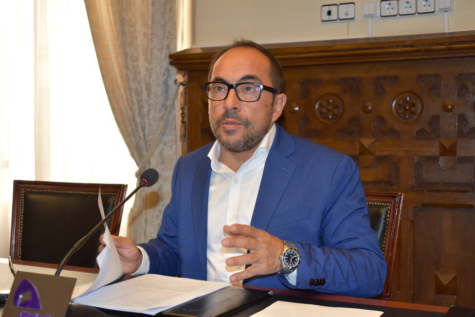 Luis Rey, presidente en funciones de la Diputación Provincial de Soria