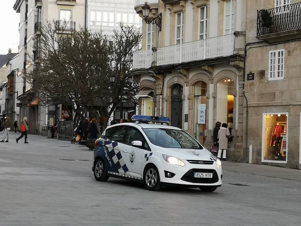 Vehículo de la Policía Local de Lugo