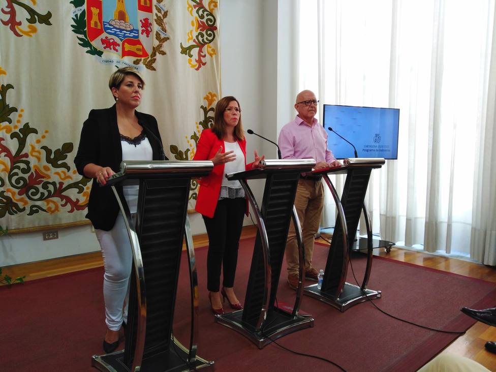 Castejón, Arroyo y Padín acuerdan un programa de 100 medidas para el desarrollo de Cartagena